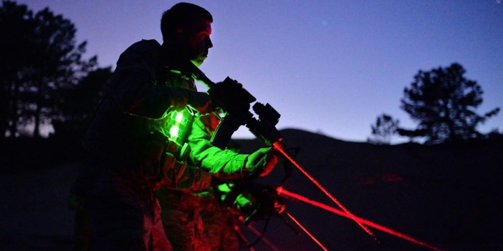 laser di grado militare